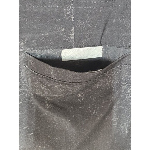 Hollister Men’s 30 Board Shorts Swim Trunks Black White Ombre Speckle EUC - Picture 5 of 11